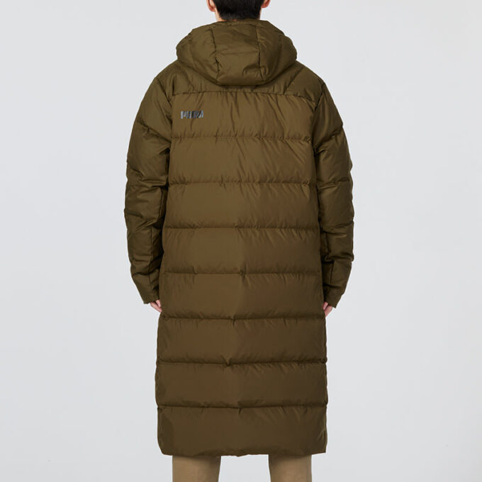 Hooded Down Coat Jacket “Brown”