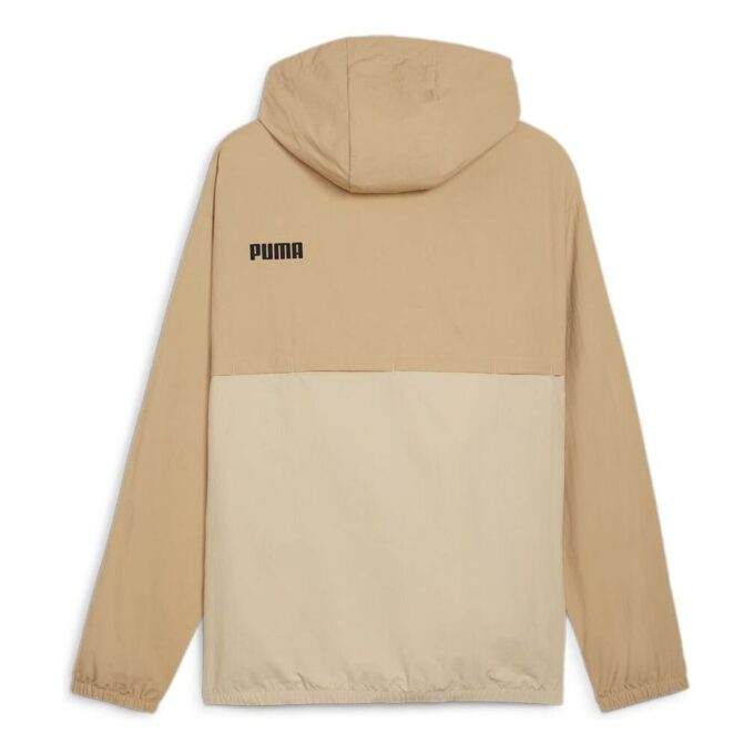 Hooded Windbreaker Jacket “Beige”