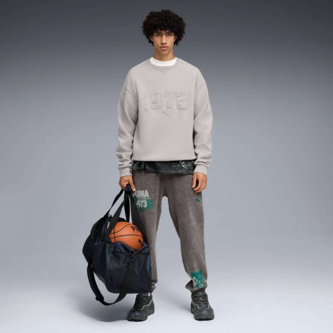 Hoopacalypse Basketball Crew Neck Sweatshirt Hoopacalypse Basketball Crew Neck Sweatshirt