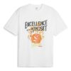Hoops Excellence Basketball T-shirt “White”
