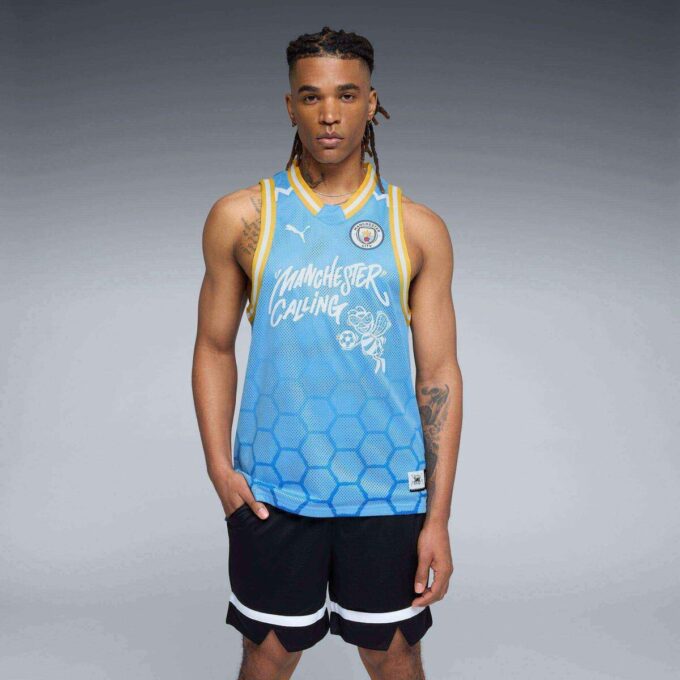 HOOPS x Manchester City Men Basketball Jersey HOOPS x Manchester City Men Basketball Jersey