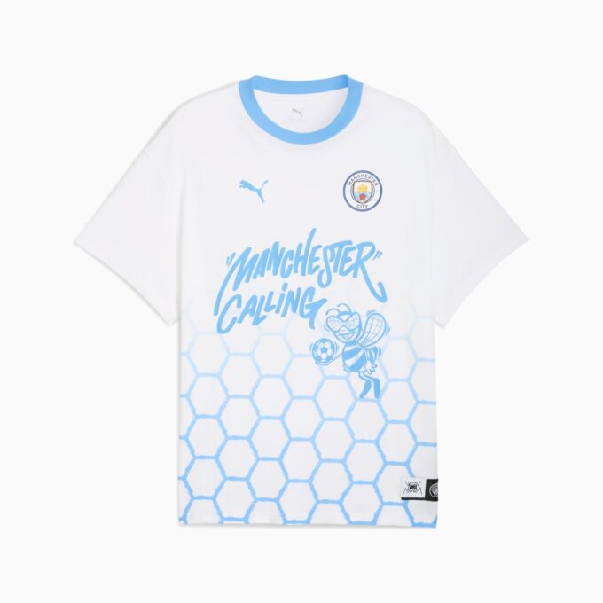 HOOPS x Manchester City Men Basketball Tee HOOPS x Manchester City Men Basketball Tee
