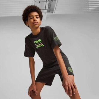 HOOPS x TMNT Big Kids’ Relaxed All-Over Print Tee