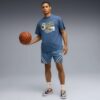 Hooptopia Men Oversized Basketball Tee Hooptopia Men Oversized Basketball Tee
