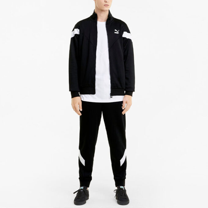 Iconic MCS Track Jacket “Black”