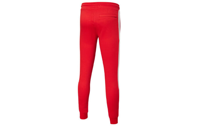 Iconic T7 Logo Printed sweatpants Men”s Red