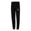 Iconic T7 Logo Printing Bundle Feet Sports Pants Black