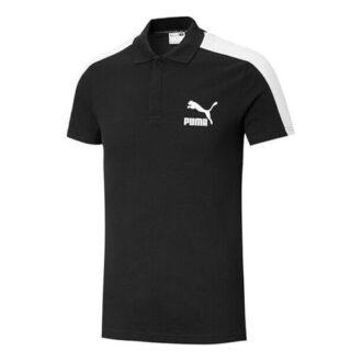 Iconic T7 Polo Shirt “Black White”