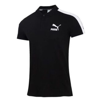 Iconic T7 Polo Shirt “Black White”