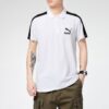 Iconic T7 Polo Shirt “White Black”