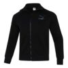 Iconic T7 Retro logo Sports Stand Collar Jacket Black