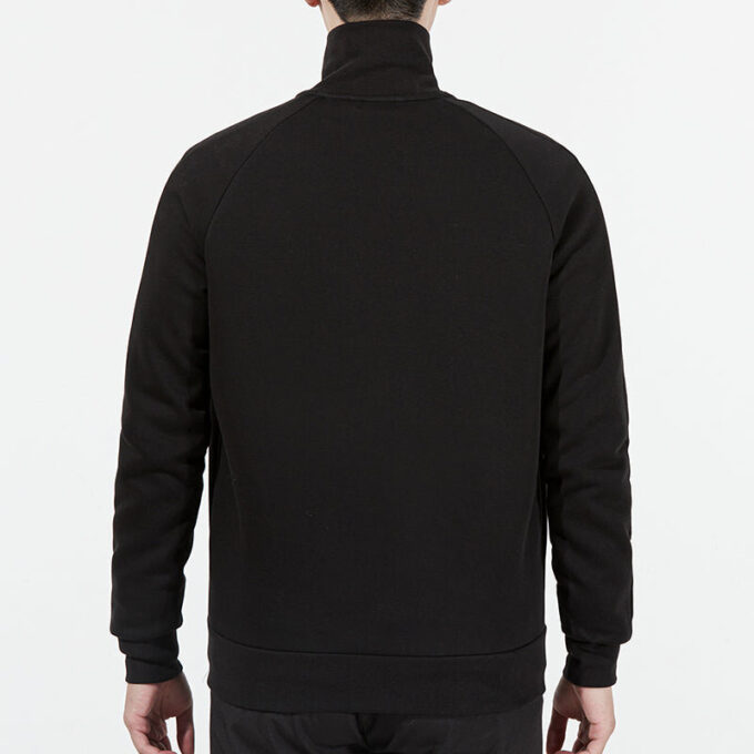 Iconic T7 Retro logo Sports Stand Collar Jacket Black