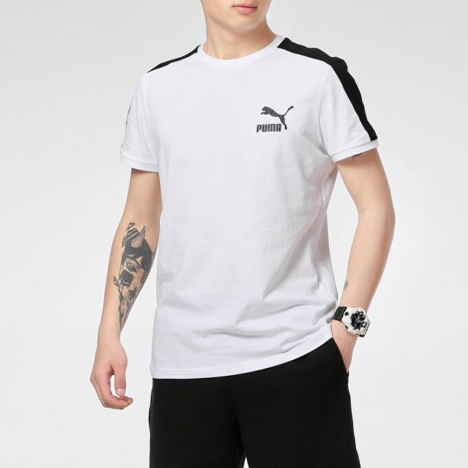 Iconic T7 T-Shirt “White Black”