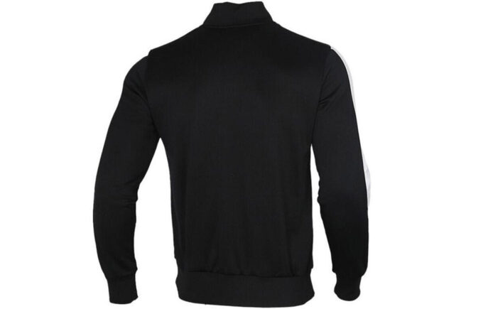 Iconic T7 Track Jacket “Black White”