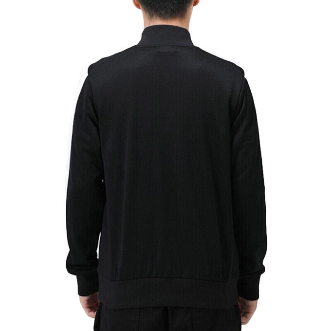 Iconic T7 Track Jacket “Black White”