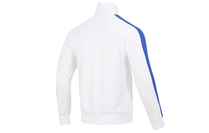 Iconic T7 Track Jacket “White”
