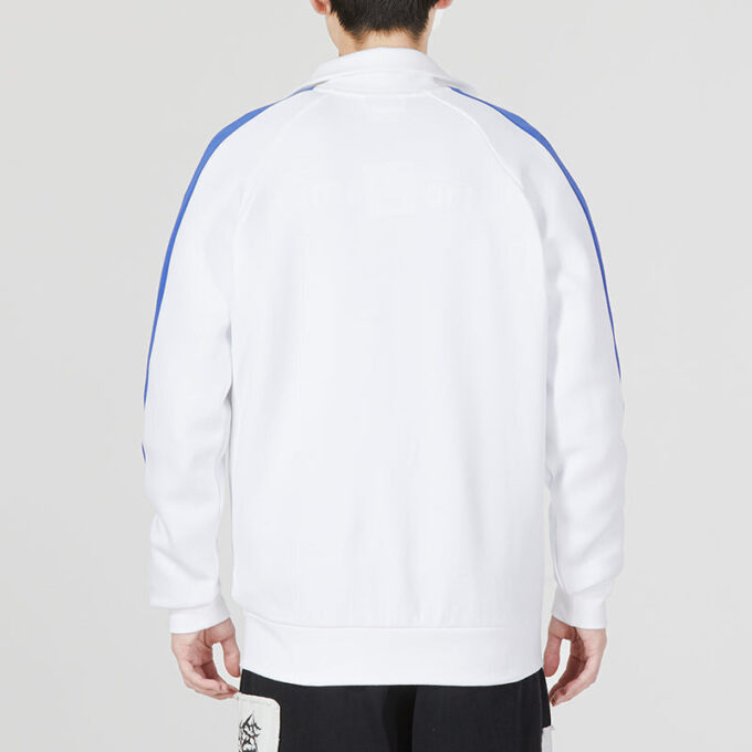 Iconic T7 Track Jacket “White”