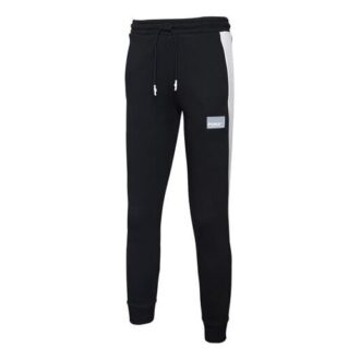 Iconic T7 Track Pants “Black White”