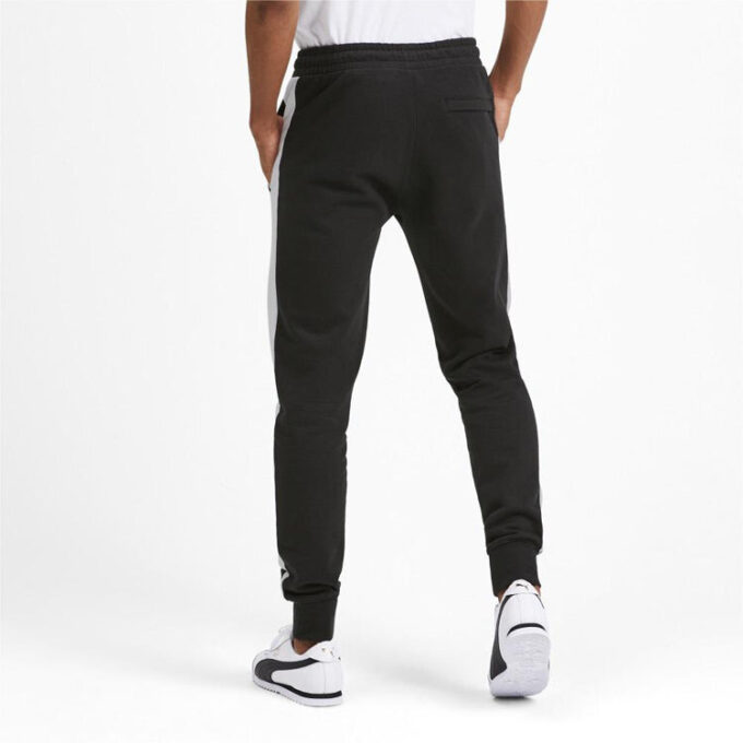 Iconic T7 Track Pants “Black White”