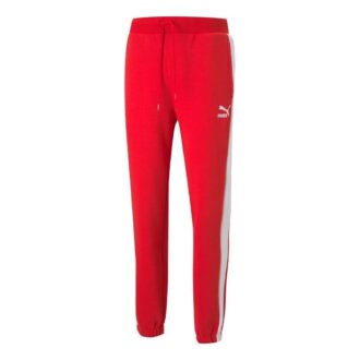 Iconic T7 Track Pants “Red”