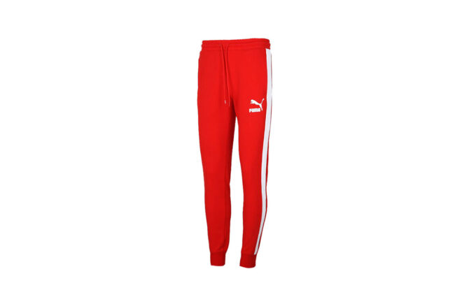 Iconic T7 Track Pants “Red”