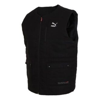 Interstellar Padded Gilet Casual Stay Warm vest Black