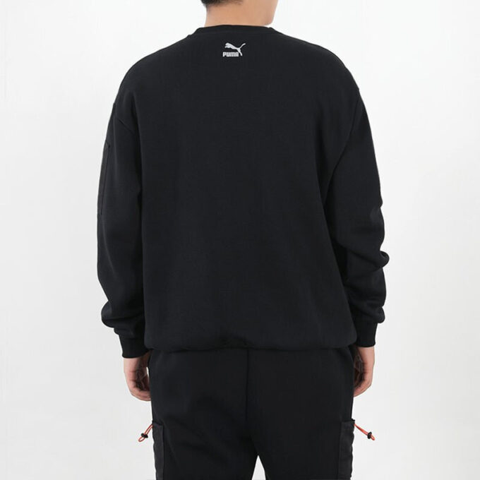 Interstellar Padded Gilet Sweatshirt Black