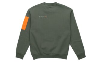 Interstellar Padded Gilet Sweatshirt Dark Green