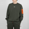 Interstellar Padded Gilet Sweatshirt Dark Green
