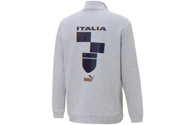 Italy FIGC PUMA Ftbl Culture Jacket “Grey”