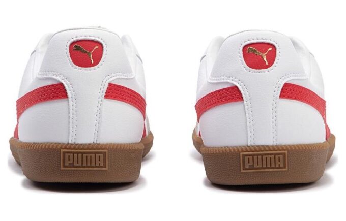 KING 21 IT Football Boots “White Red Brown”