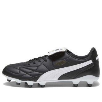 King TOP FG Football Boots “Black White”