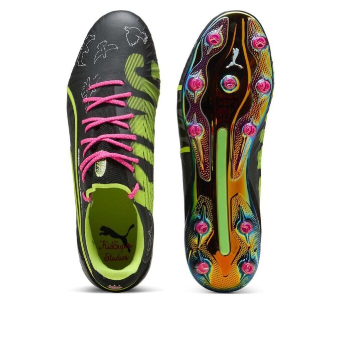 King Ultimate FG/AG “KidSuper Black Electric Lime”