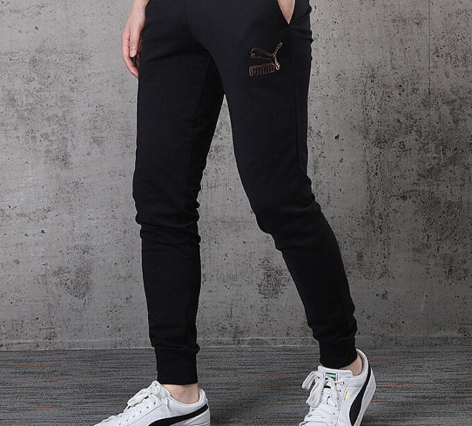 Knit Sweatpants “Black White”