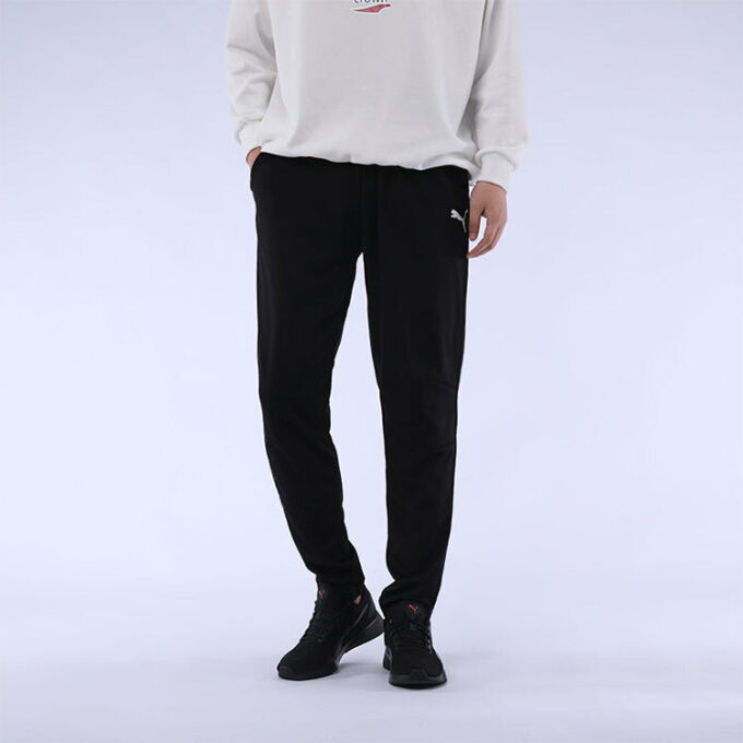 Knitted Track Pants “Black”