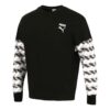 Kontrast Crew Neck Sweater “Black White”