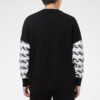 Kontrast Crew Neck Sweater “Black White”