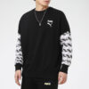 Kontrast Crew Neck Sweater “Black White”
