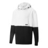 Kontrast Hoodie “White Black”