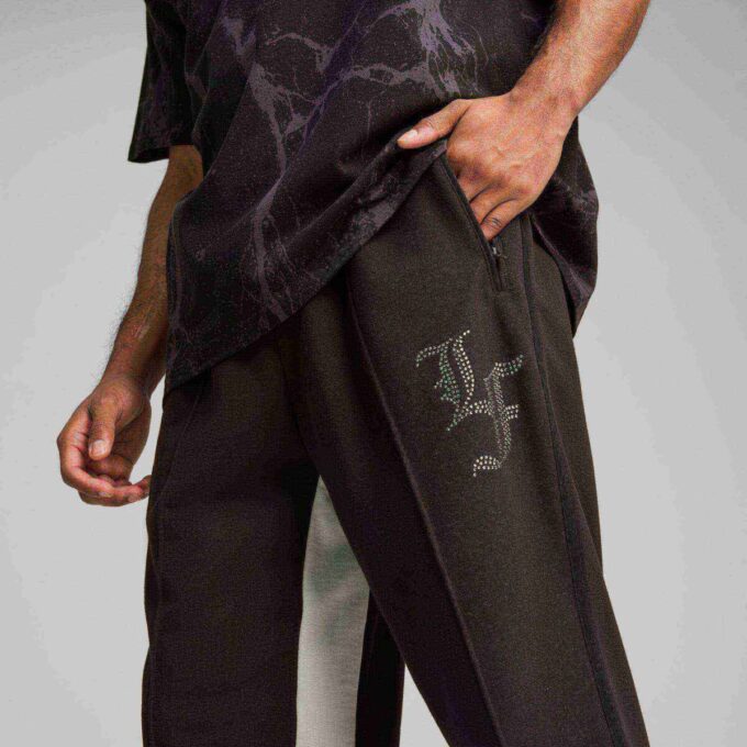 LaFrancé Written in Chrome Men Pants LaFrancé Written in Chrome Men Pants