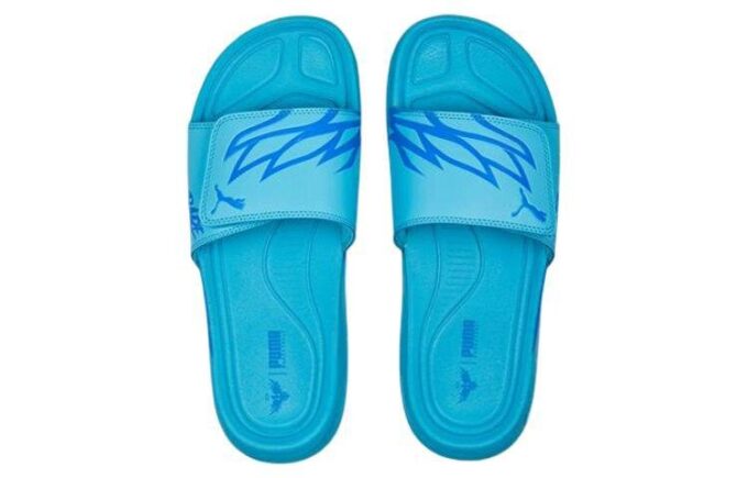 LaMelo Ball x Dream Nitro MB.02 Slide “Bright Aqua”