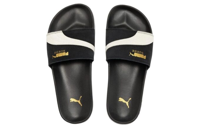 Lead Cat 2.0 Suede OG Slide “Black White”