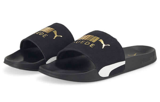 Leadcat 2.0 Suede Classic Slide “Black”