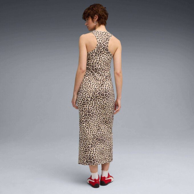 Leopard Luxe Women Animal Print Slim Dress Leopard Luxe Women Animal Print Slim Dress