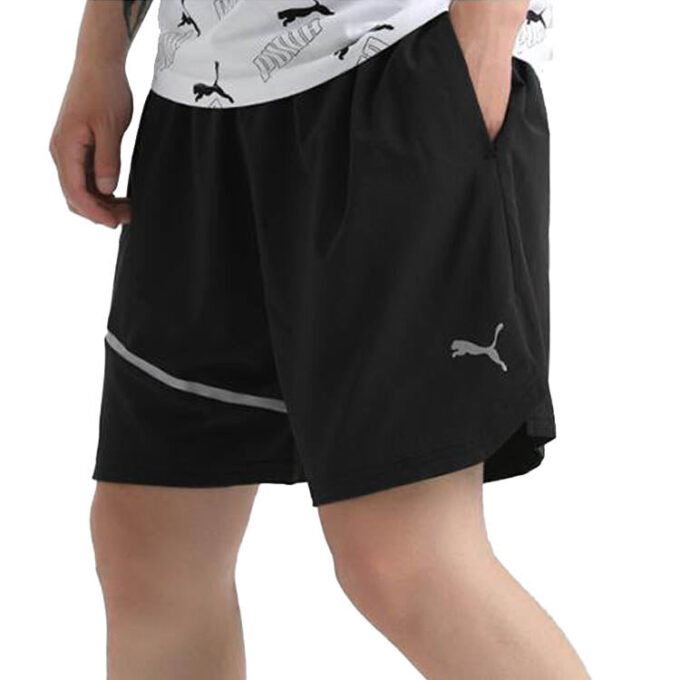 Lite Woven 7″ Running Shorts “Black”