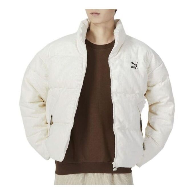 Logo Athletic Jacket “White”
