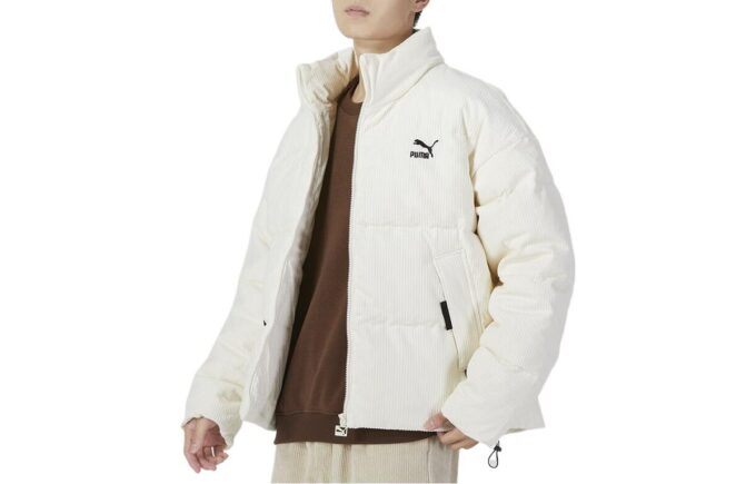 Logo Athletic Jacket “White”