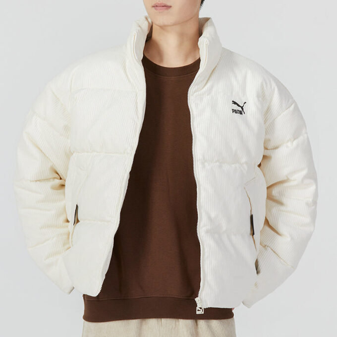 Logo Athletic Jacket “White”