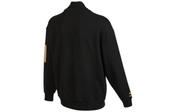 Logo Baseball Jacket “Black”