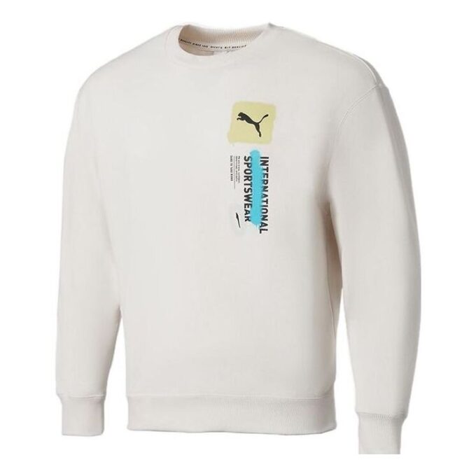 Logo International Sportswear Sweatshirt “White”